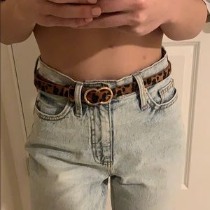 Cheetah belt never worn